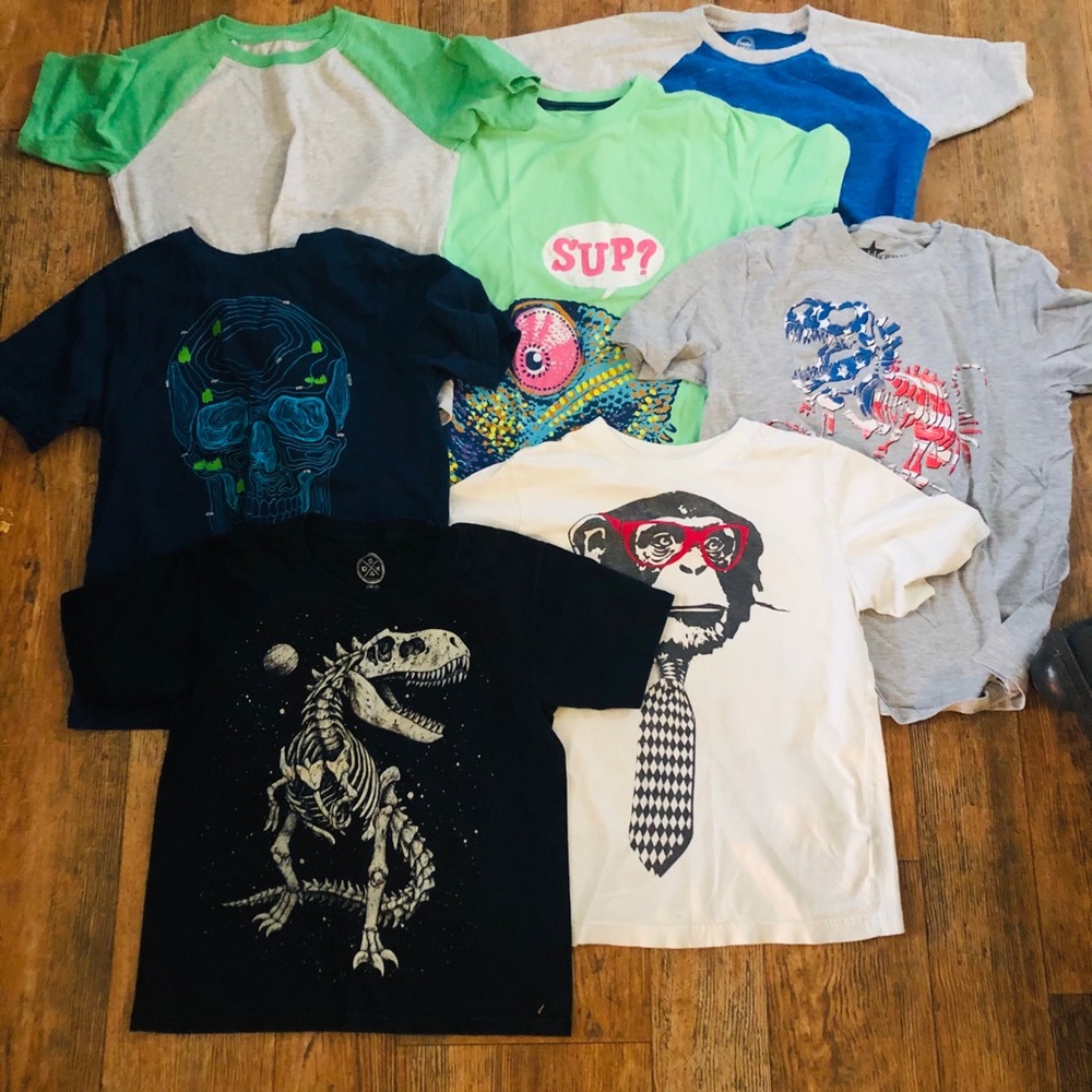 Lot of various boys clothes 6-8